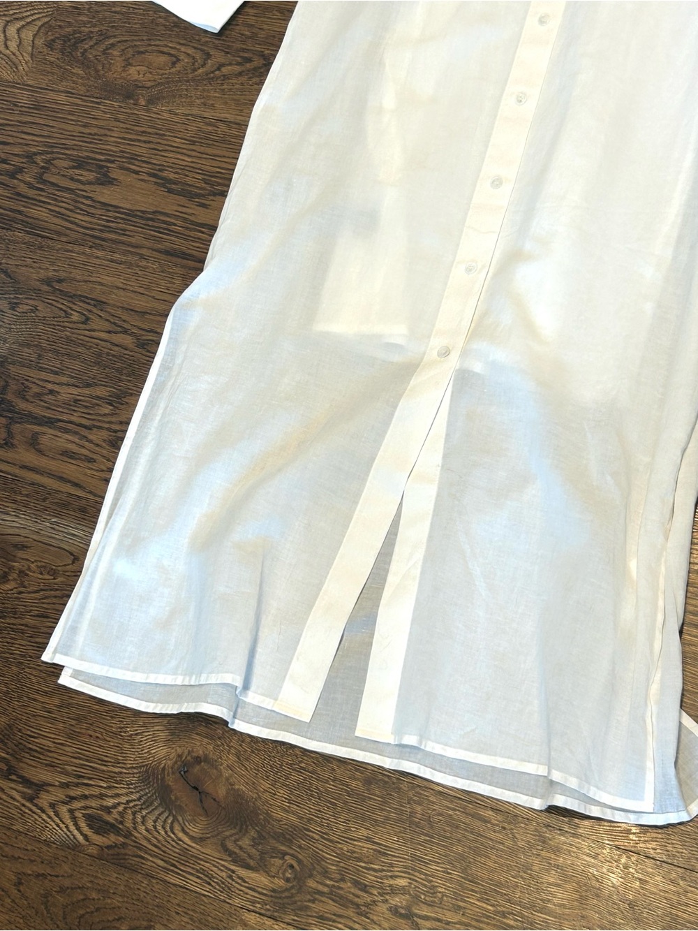Jenni Kayne Capri Caftan White Long Sleeve Dress - Picture 3 of 9